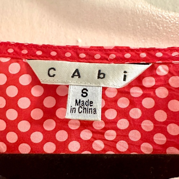 Silk tie waist Butterfly kimono top, size small by Cabi - Picture 2 of 7